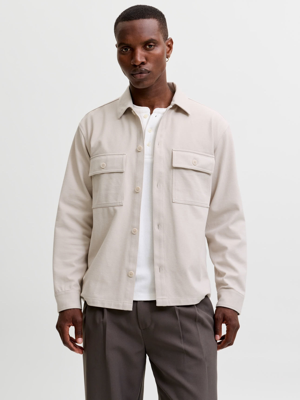 GIACCA CAMICIA RELAXED FIT MOONBEAM