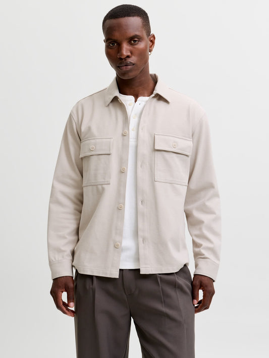 GIACCA CAMICIA RELAXED FIT MOONBEAM