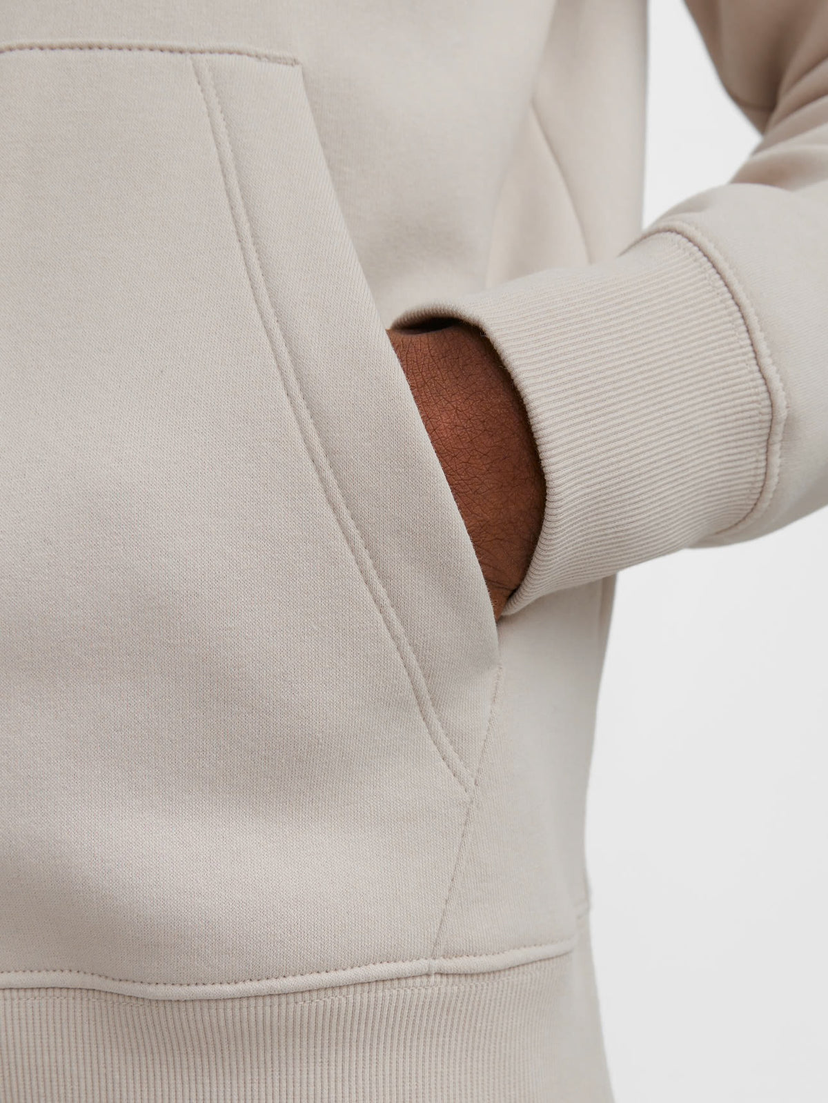 FELPA CON CAPPUCCIO CON LOGO JACK&JONES