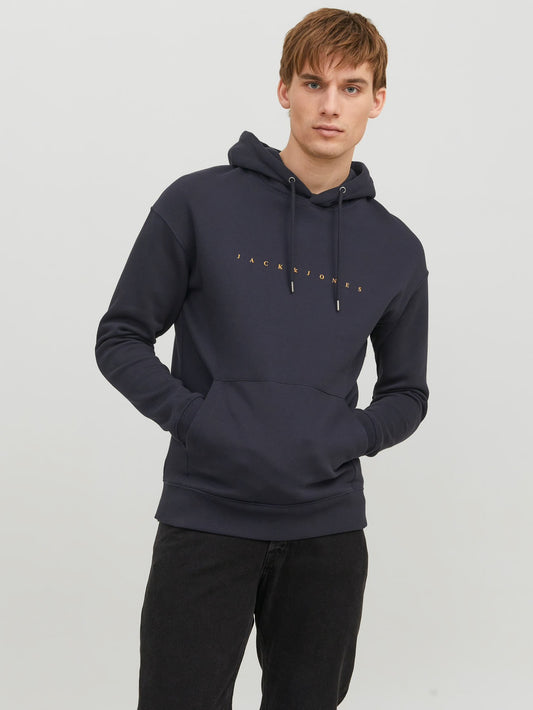 FELPA CON CAPPUCCIO CON LOGO JACK&JONES