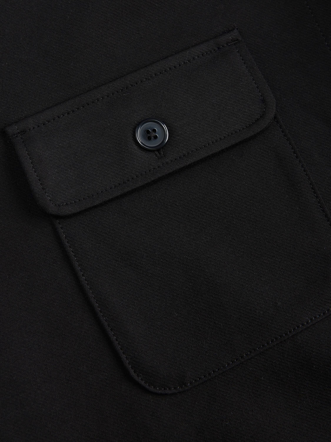 GIACCA CAMICIA RELAXED FIT BLACK
