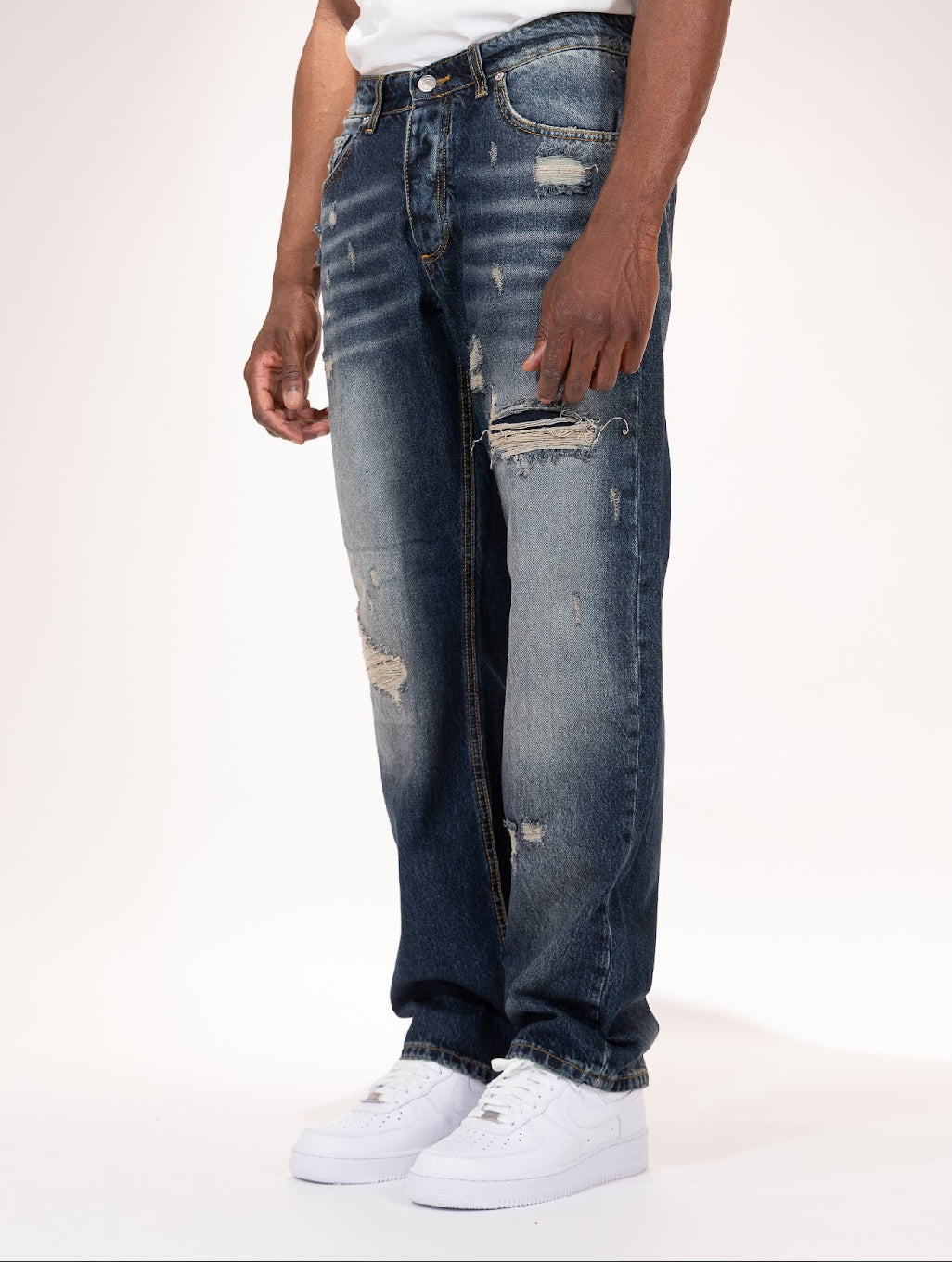 BAGGY624B-JEANS SOLDIER