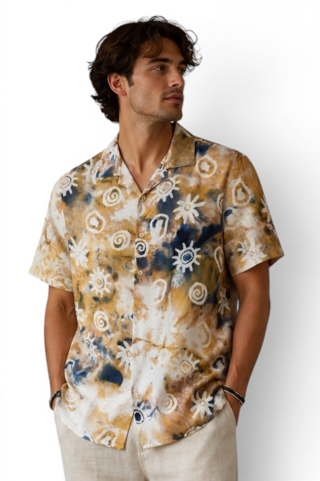 Camicia fiori