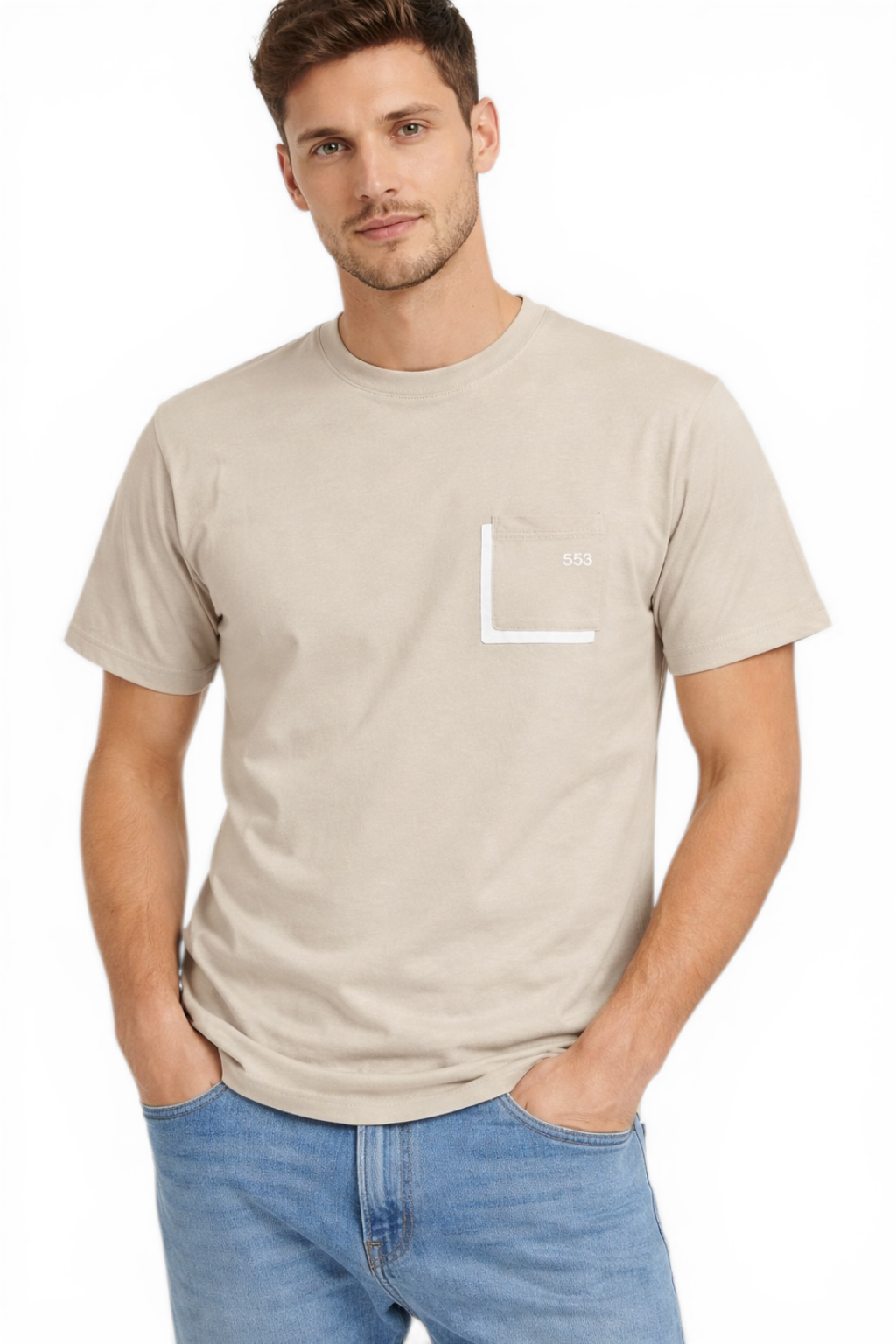 T-SHIRT BASIC pocket